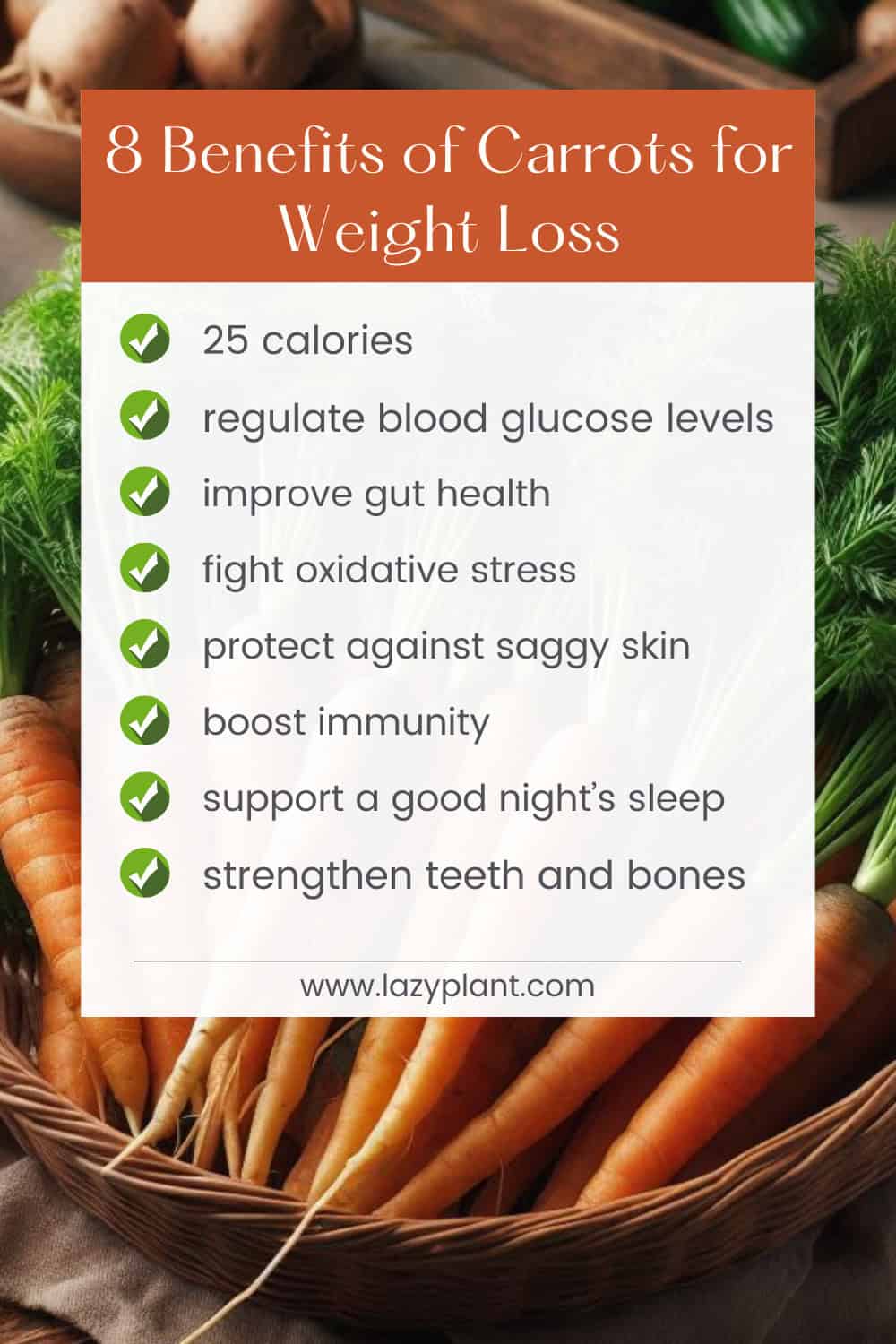 8 Benefits of Carrots for Weight Loss