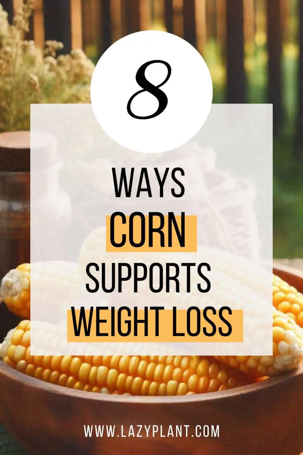 8 Ways Sweet Corn supports Weight Loss